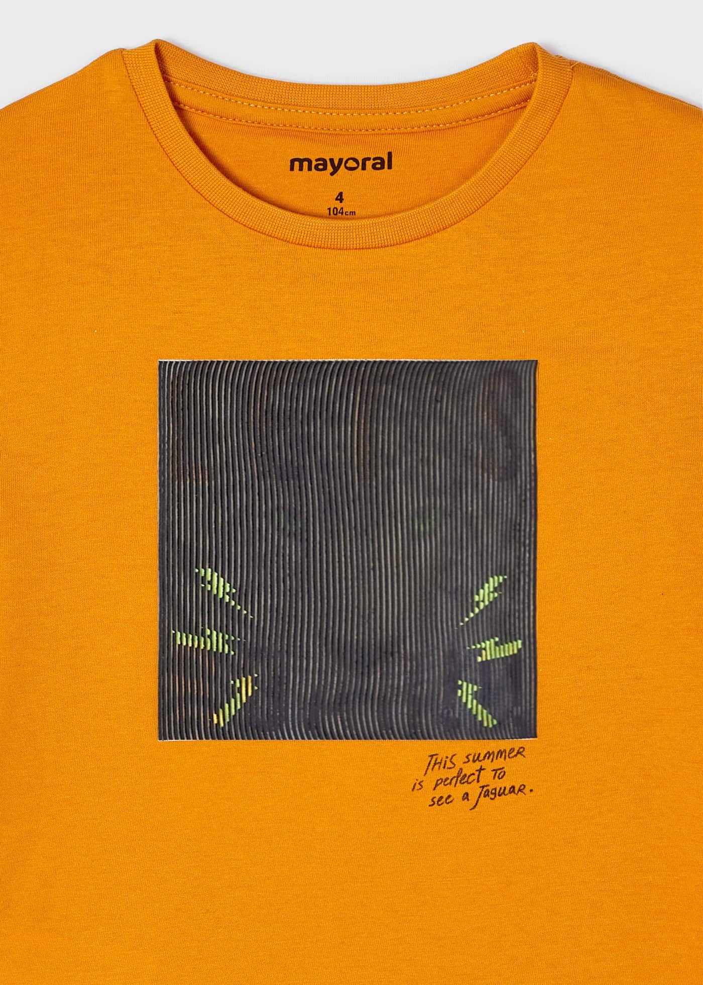 Mayoral Yazlık Erkek Kısa Kol T-shirt Turuncu