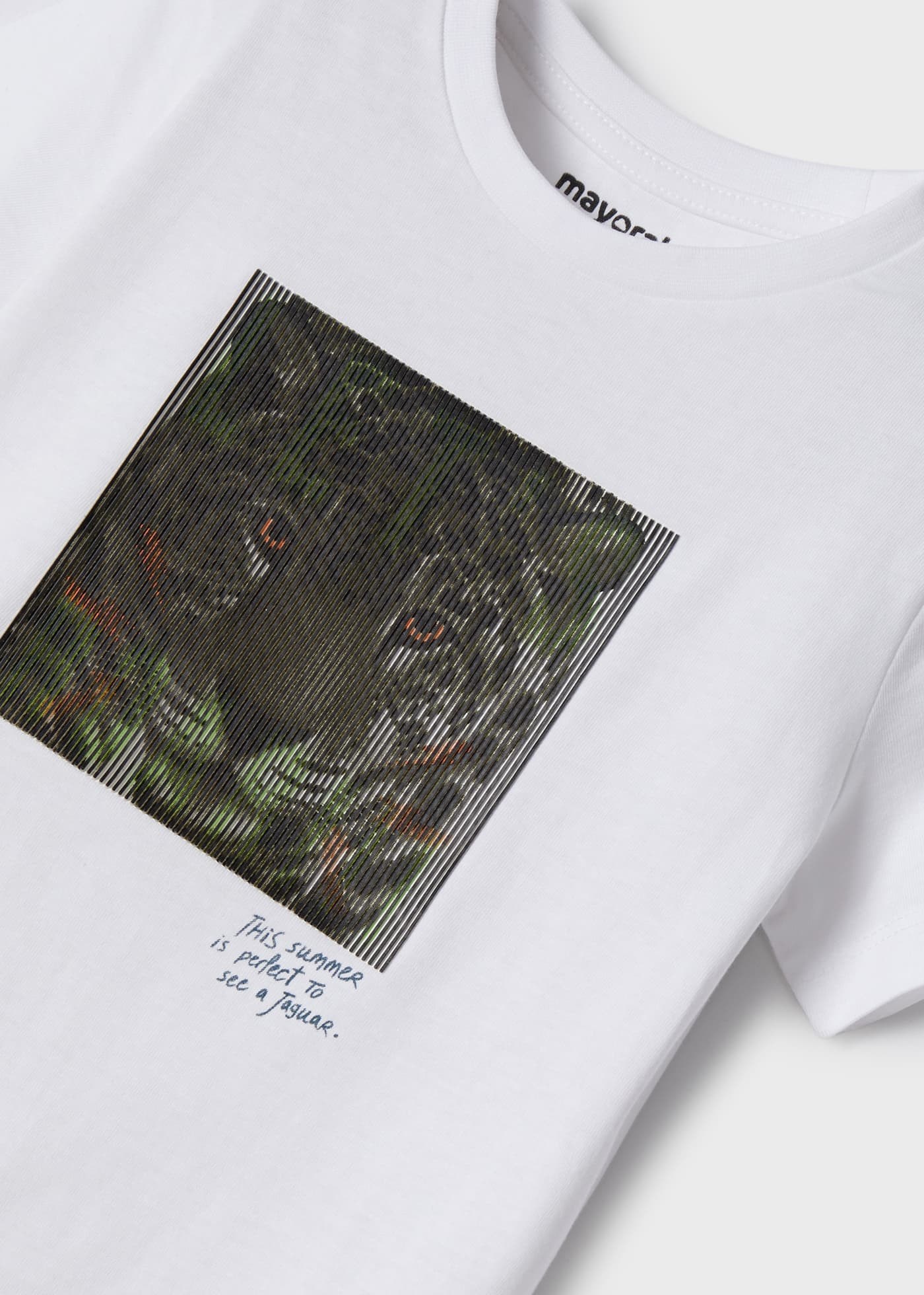Mayoral Yazlık Erkek Kısa Kol T-shirt Beyaz