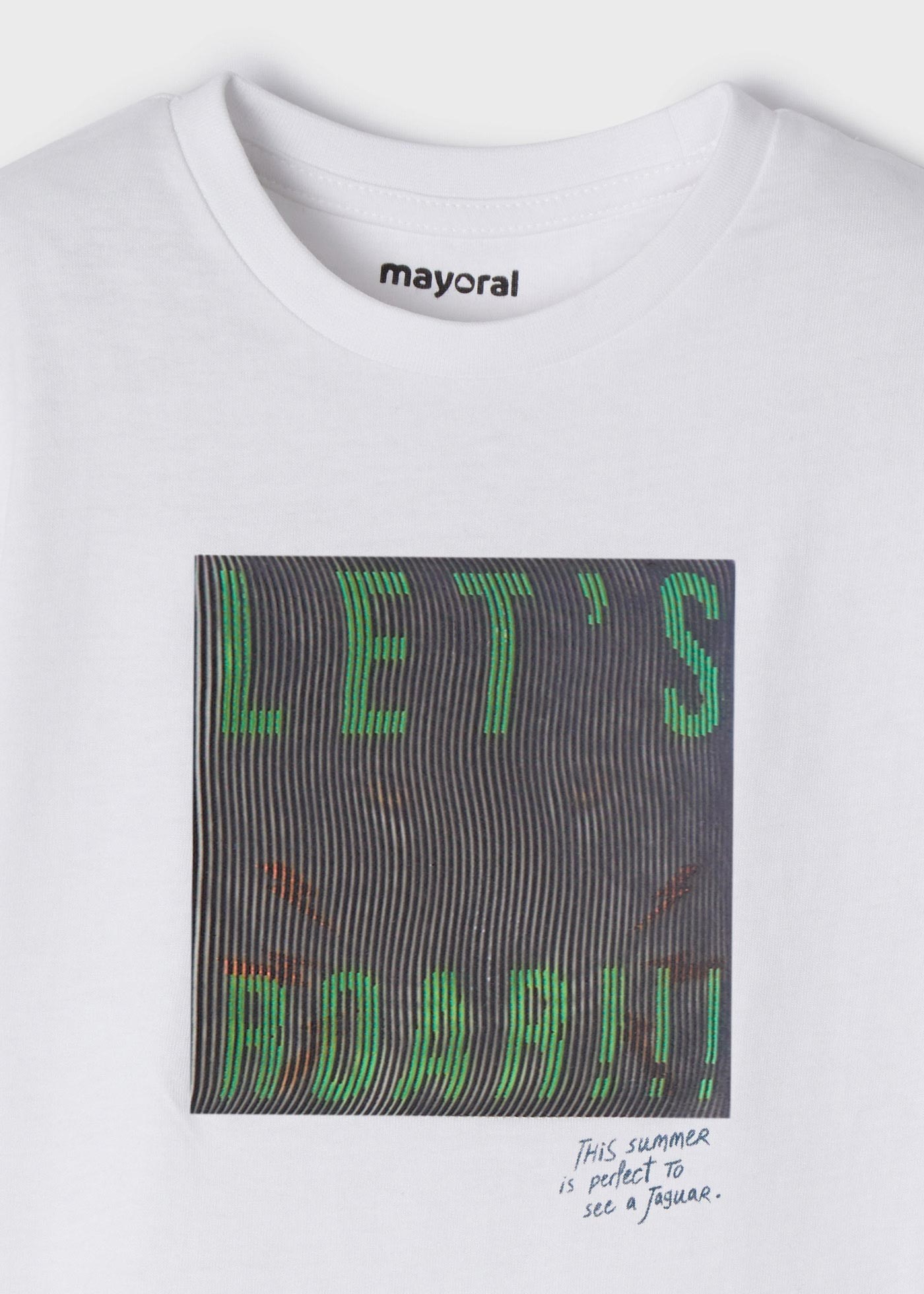 Mayoral Yazlık Erkek Kısa Kol T-shirt Beyaz
