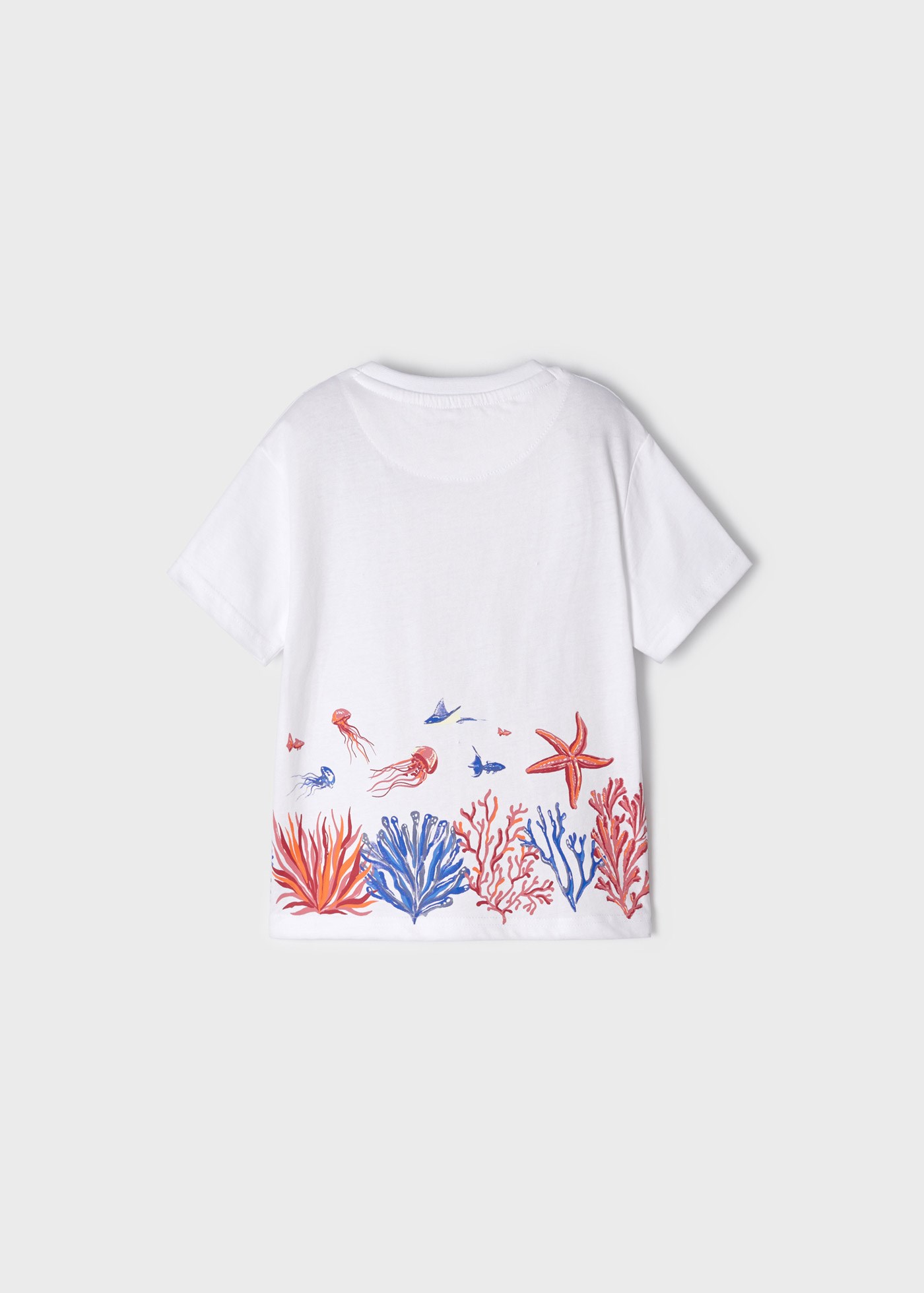 Mayoral Yazlık Erkek Kısa Kol T-shirt Beyaz