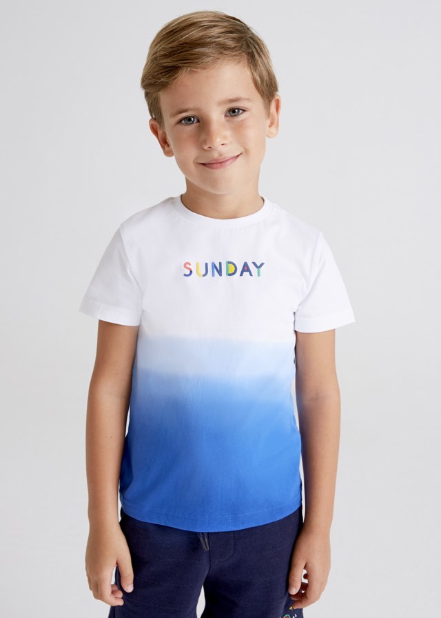 Mayoral Yazlık Erkek Kısa Kol T-shirt Mavi