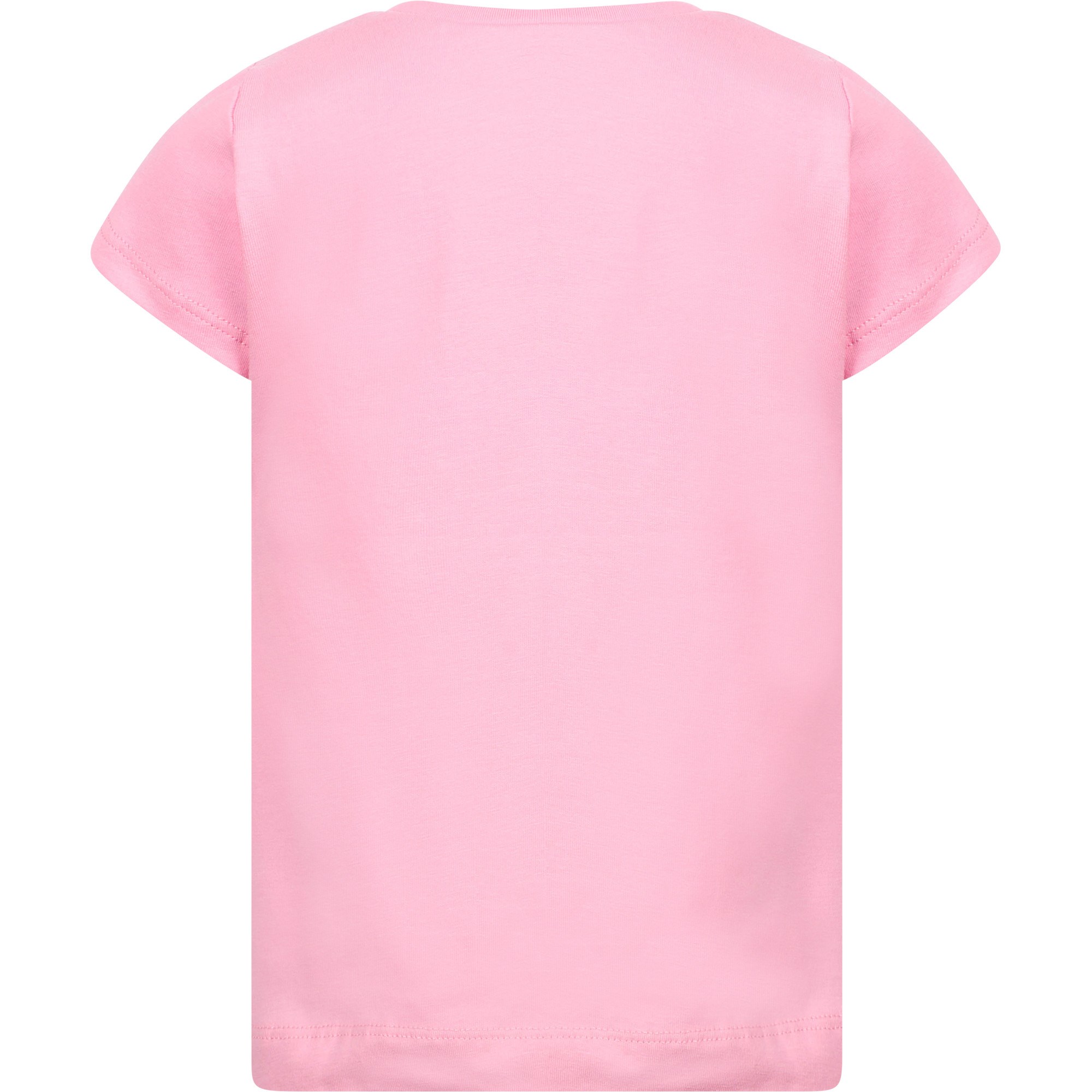 Mayoral Yazlık Kız Kısa Kol T-shirt Pembe