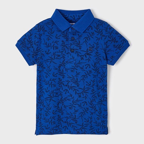 Mayoral Yazlık Erkek Kısa Kol Polo T-shirt Mavi