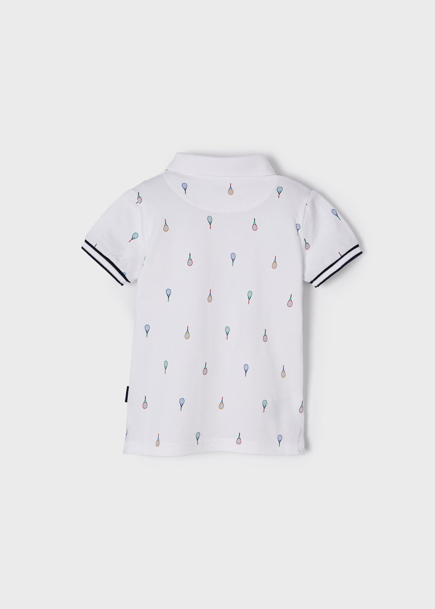 Mayoral Yazlık Erkek Kısa Kol Polo T-shirt Beyaz