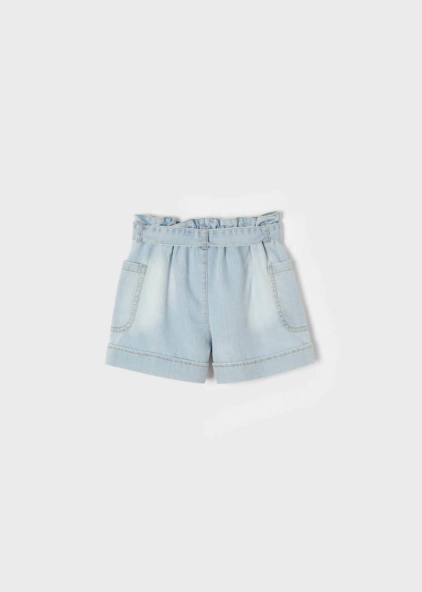 Mayoral Yazlık Kız Denim Şort Mavi