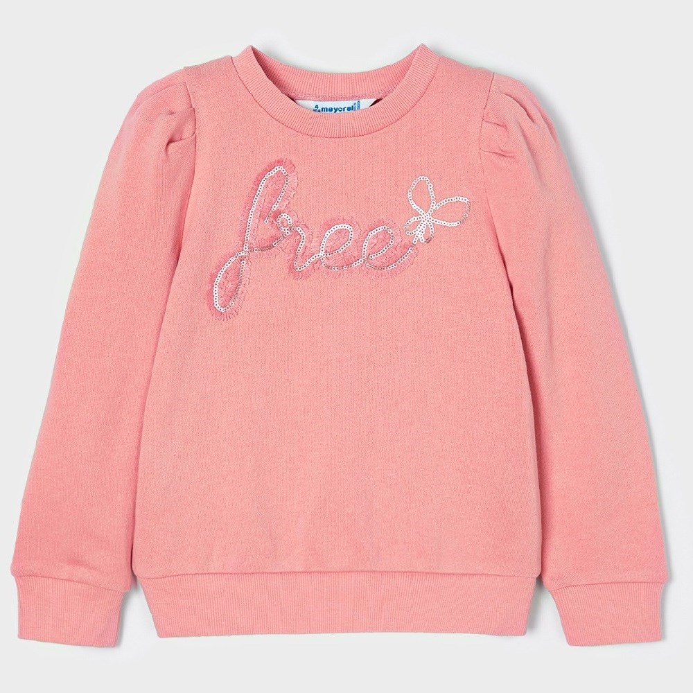 Mayoral Yazlık Kız Uzun Kol S-shirt Pembe
