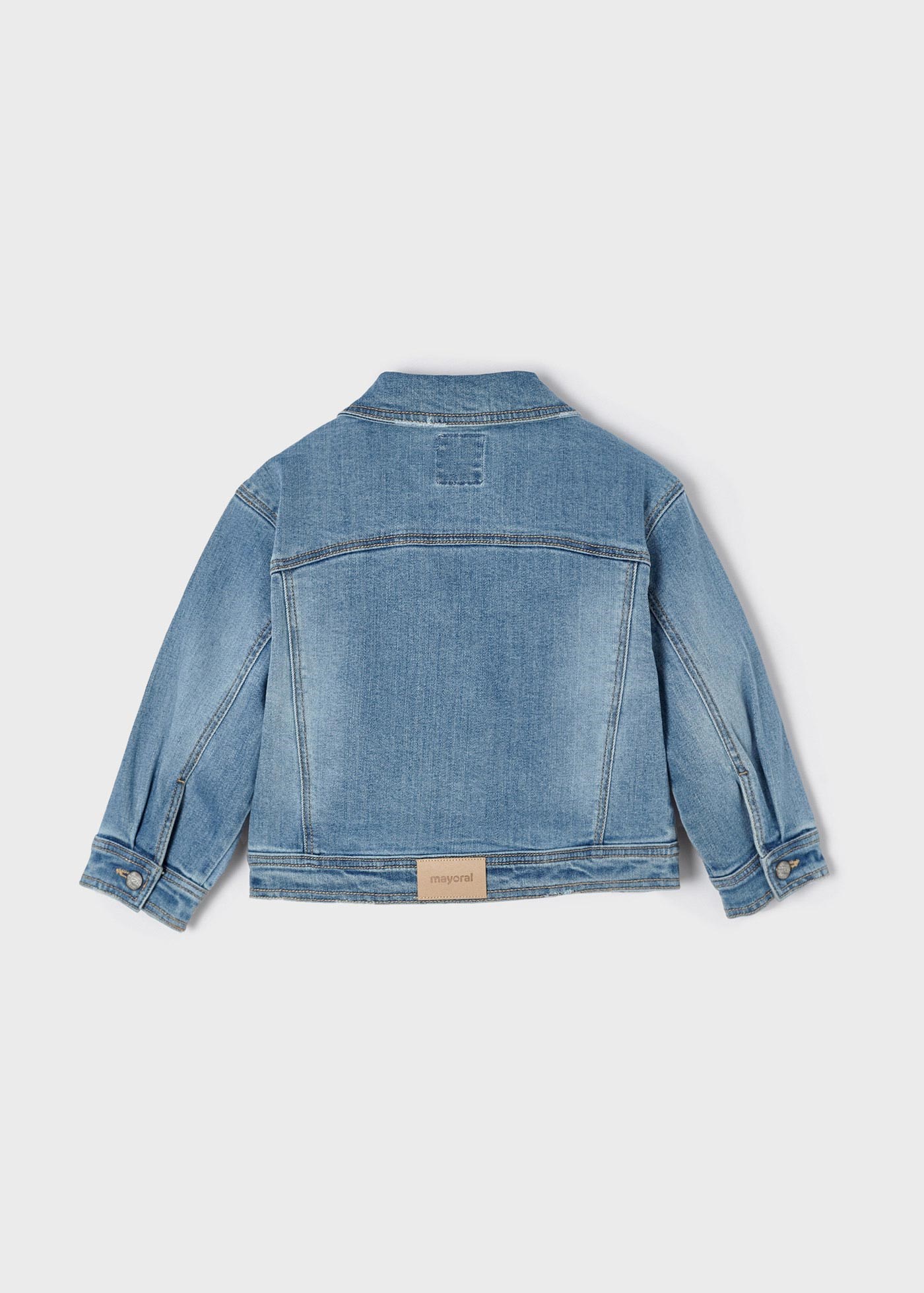 Mayoral Yazlık Kız Denim Ceket Mavi
