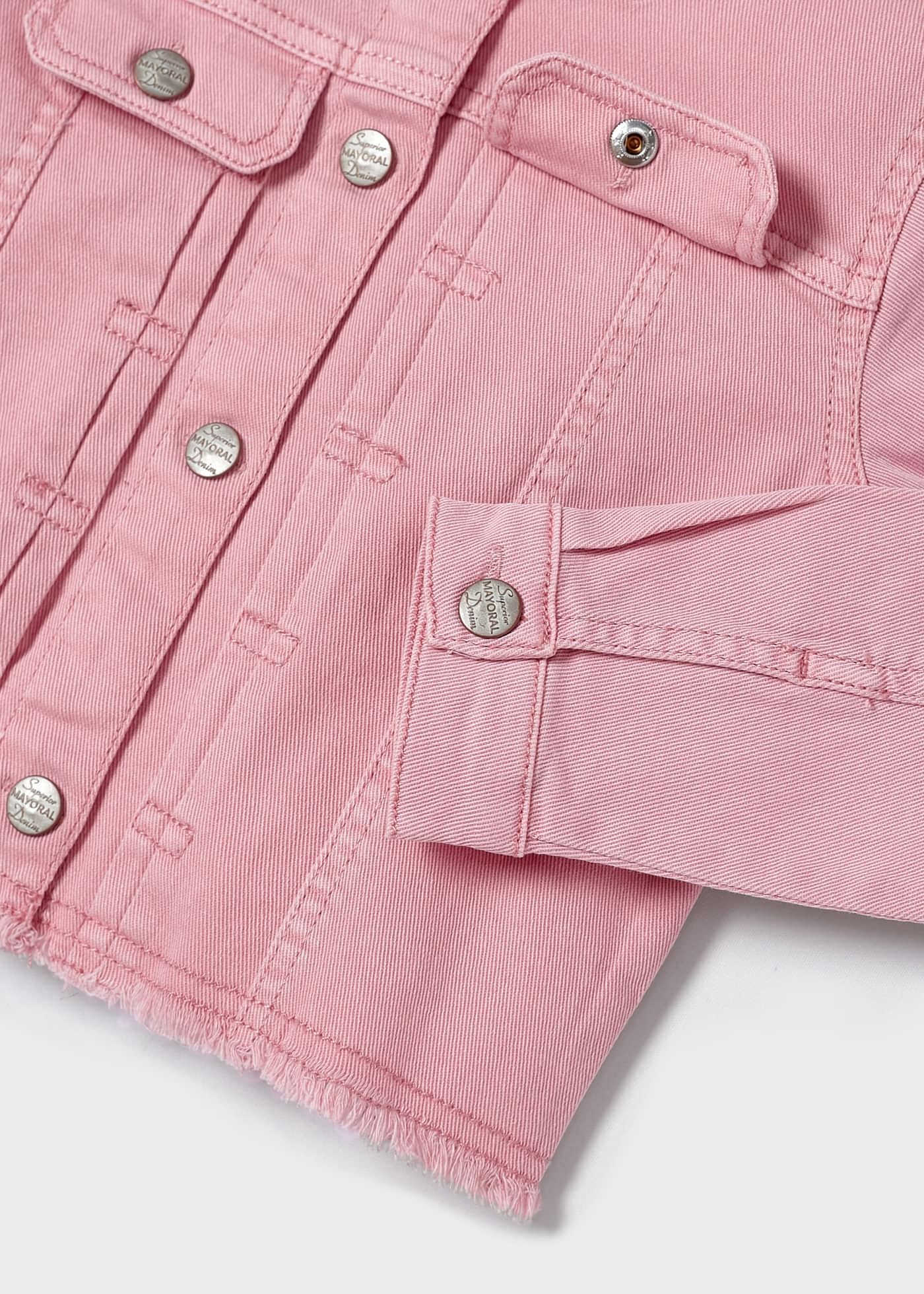 Mayoral Yazlık Kız Twill Ceket Pembe