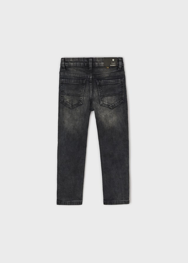 Mayoral Yazlık Erkek Denim Pantolon Siyah