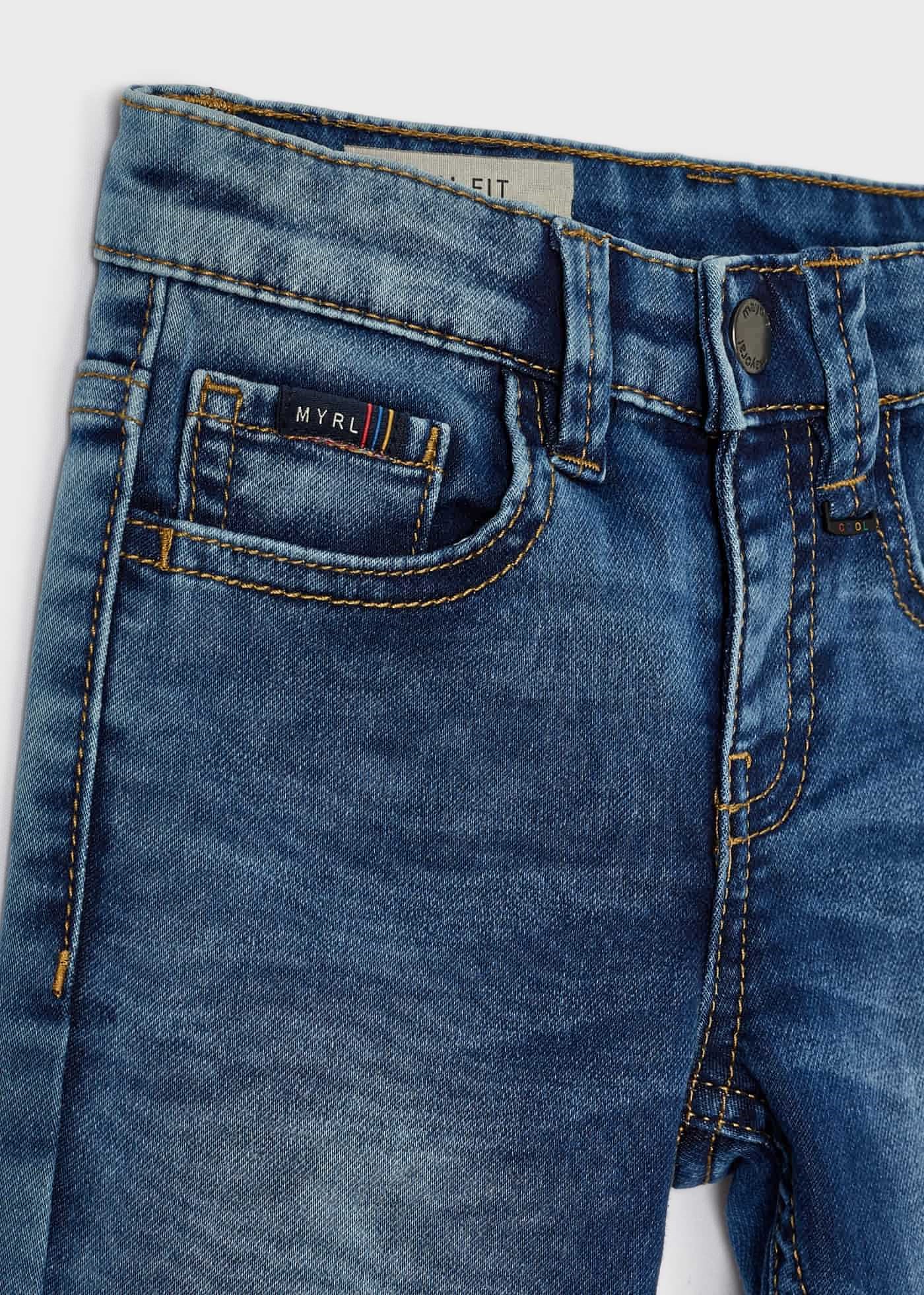 Mayoral Yazlık Erkek Denim Pantolon Mavi