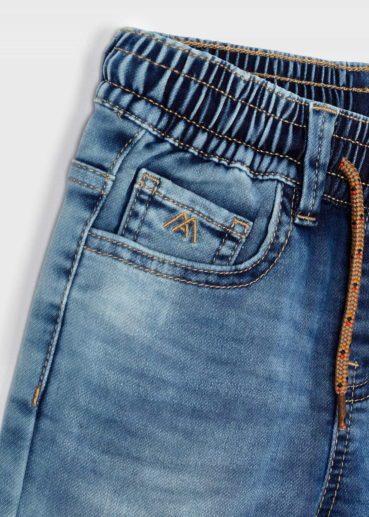 Mayoral Yazlık Erkek Soft Denim Jogger Pantolon Mavi