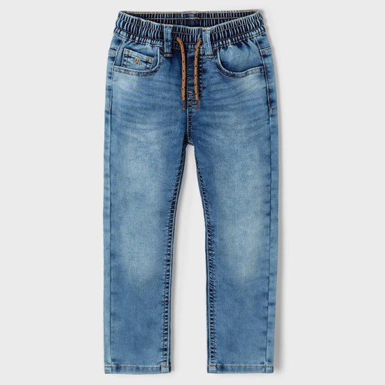 Mayoral Yazlık Erkek Soft Denim Jogger Pantolon Mavi