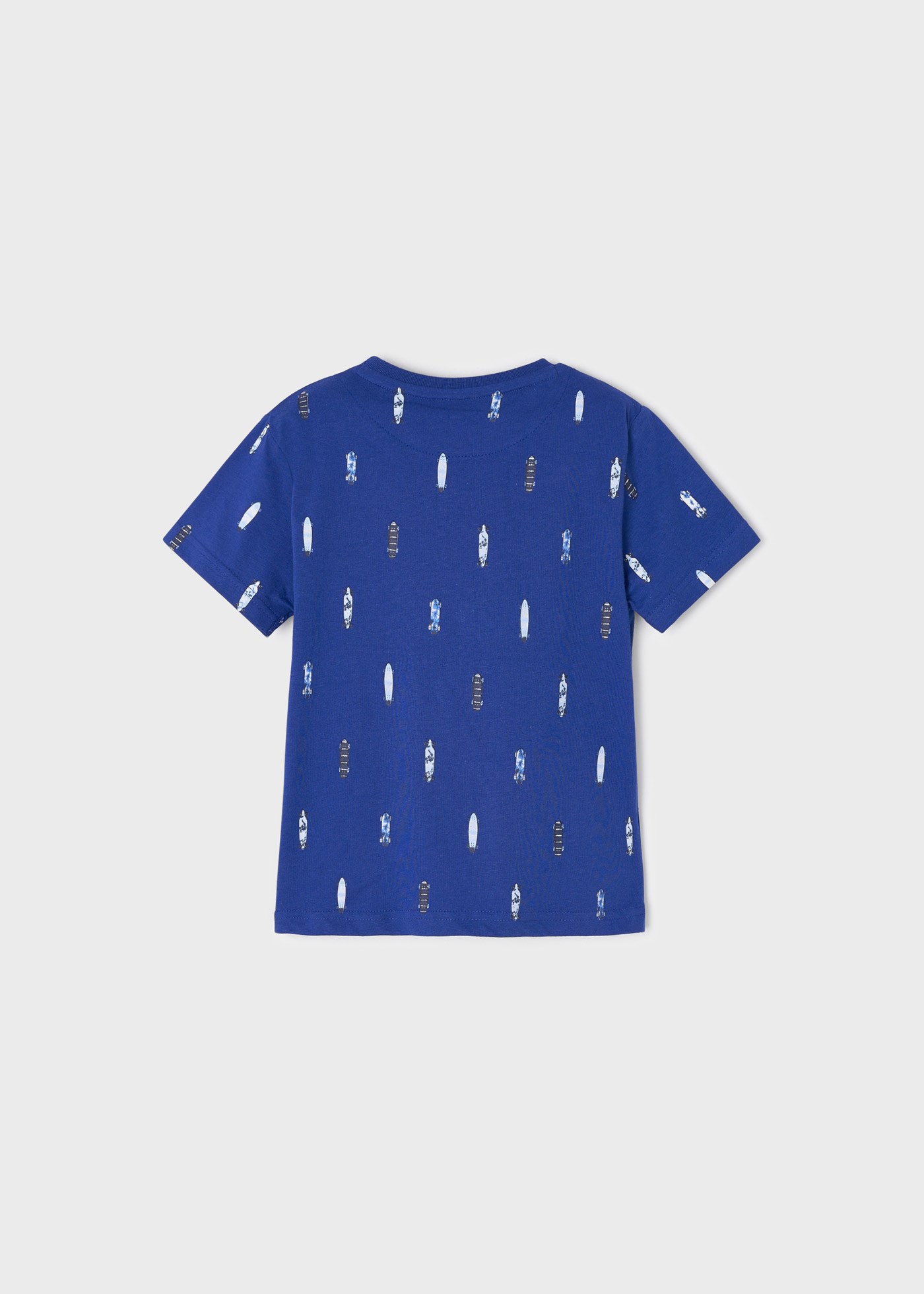 Mayoral Yazlık Erkek Kısa Kol T-shirt Şort 3'lü Set Mavi