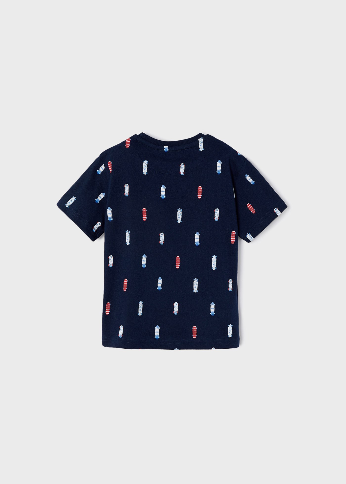 Mayoral Yazlık Erkek Kısa Kol T-shirt Şort 3'lü Set Beyaz