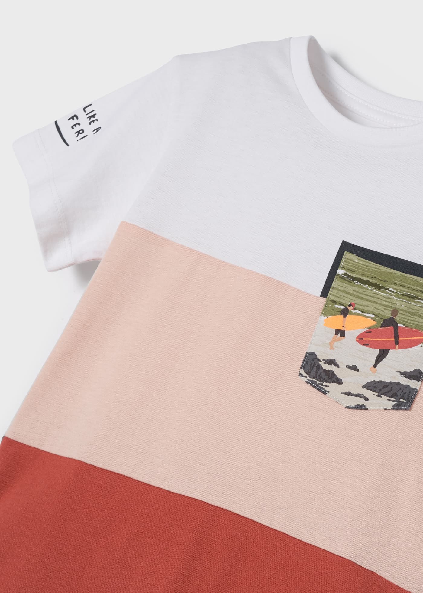 Mayoral Yazlık Erkek Kısa Kol T-shirt Şort 2'li Set Turuncu