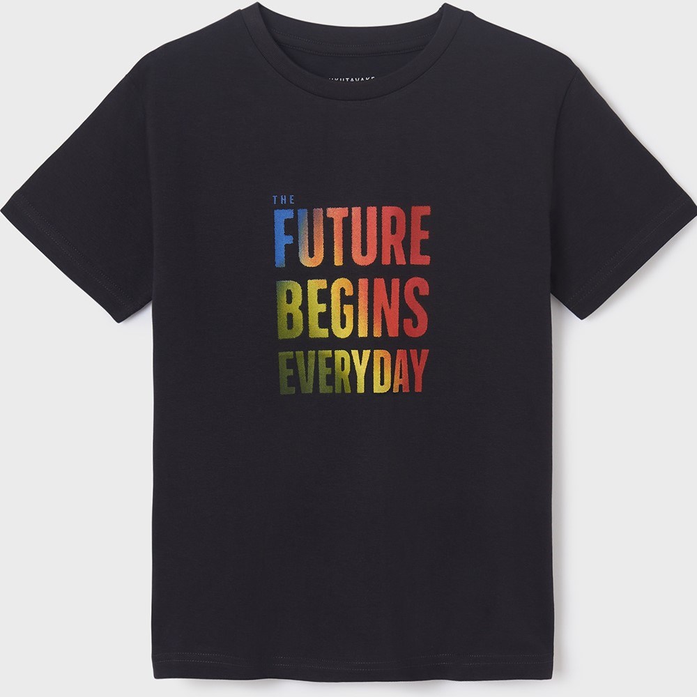 Mayoral Yazlık Erkek Kısa Kol T-shirt Siyah