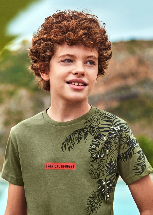 Mayoral Yazlık Erkek Kısa Kol T-shirt Yeşil