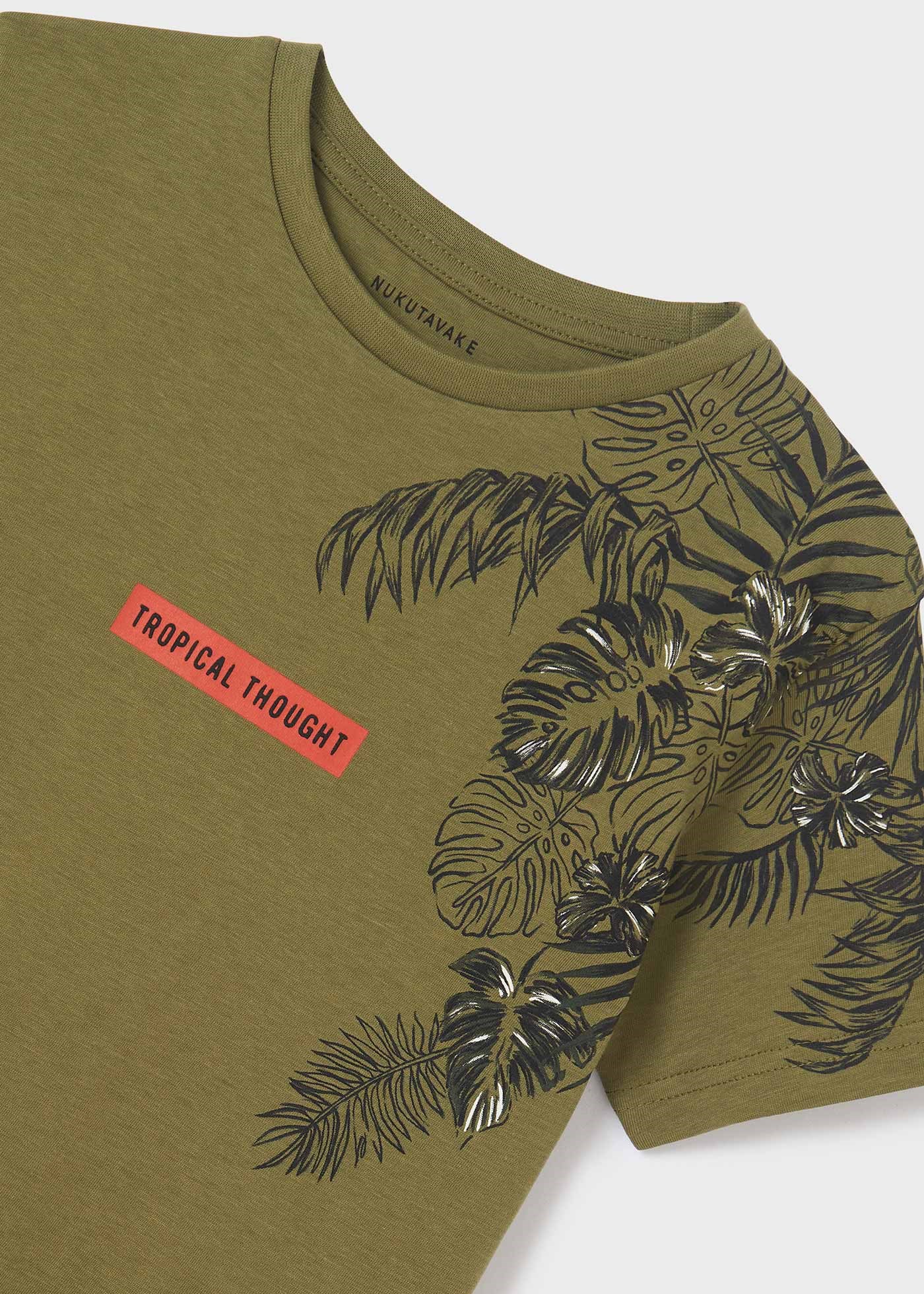 Mayoral Yazlık Erkek Kısa Kol T-shirt Yeşil