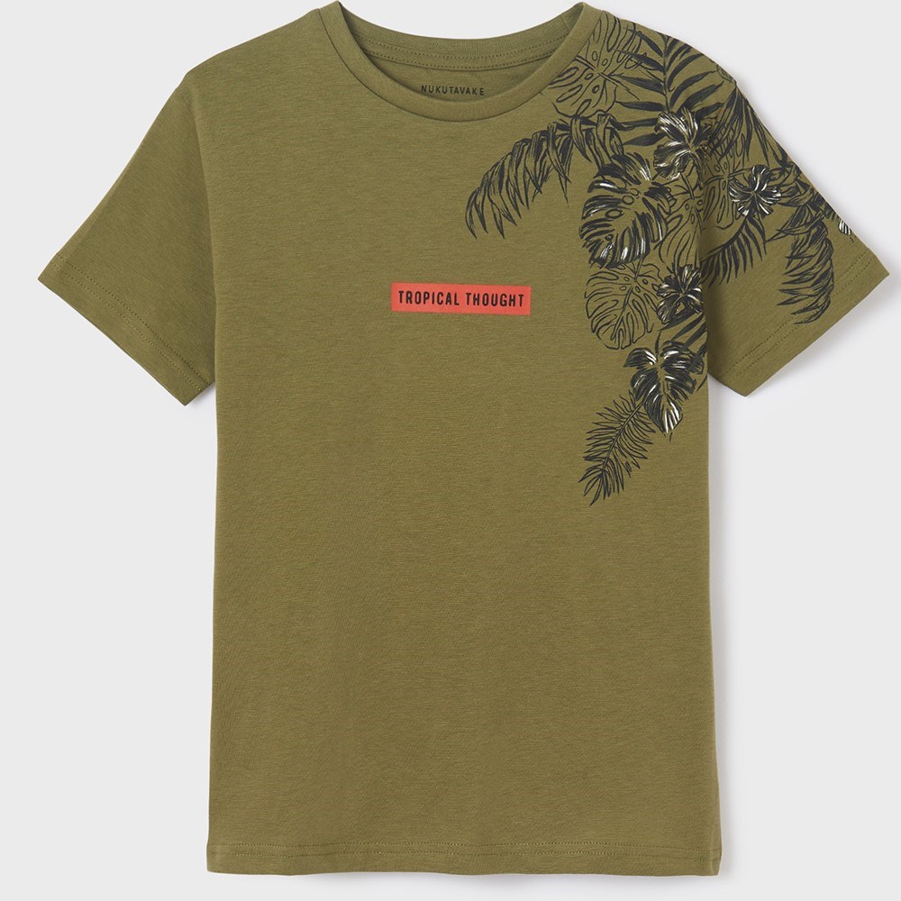 Mayoral Yazlık Erkek Kısa Kol T-shirt Yeşil