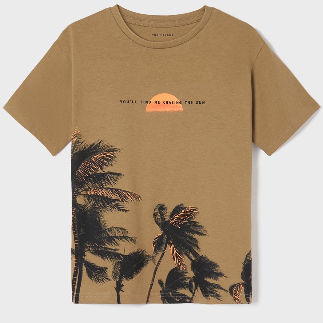 Mayoral Yazlık Erkek Kısa Kol T-shirt Krem