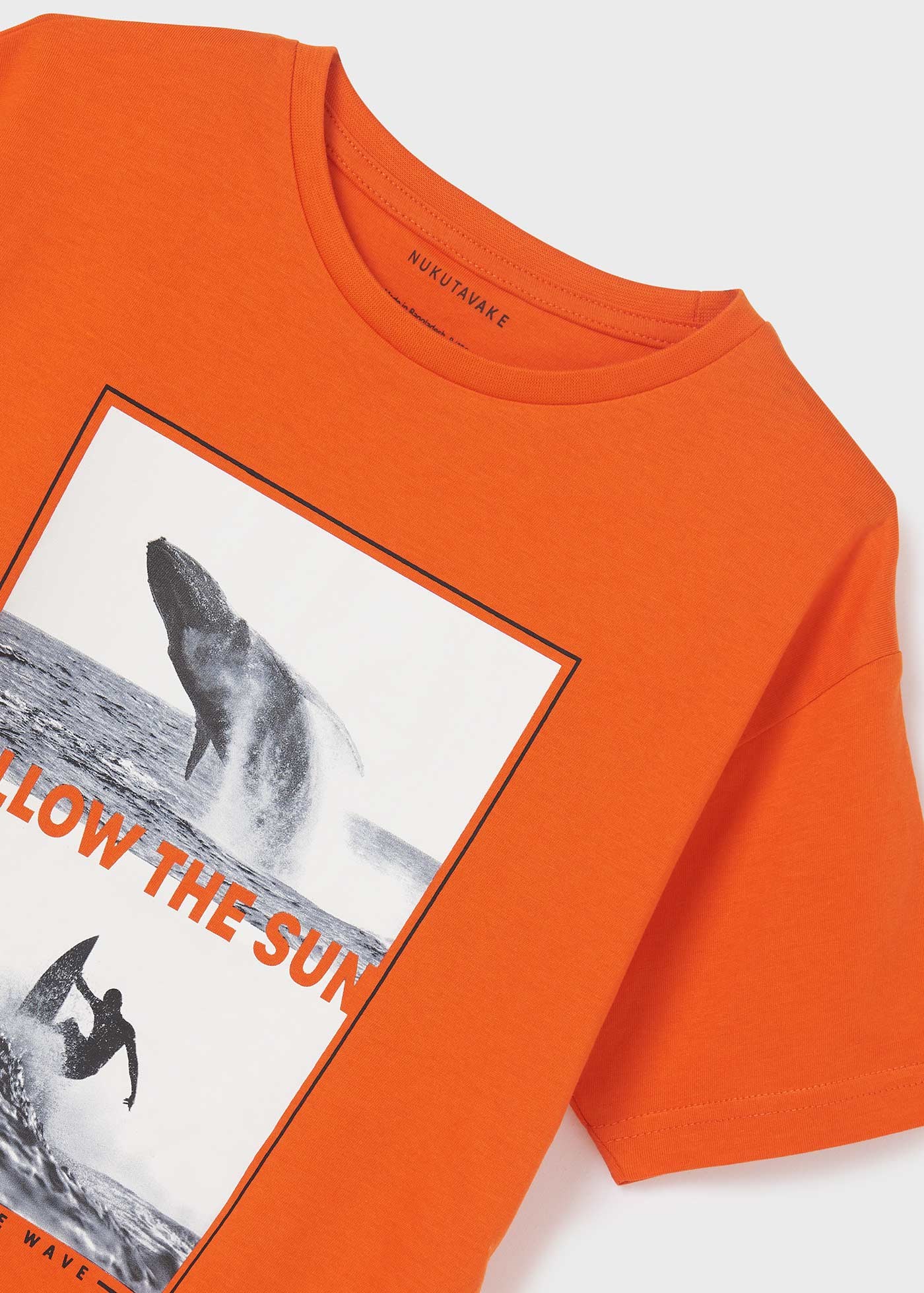 Mayoral Yazlık Erkek Kısa Kol T-shirt Turuncu