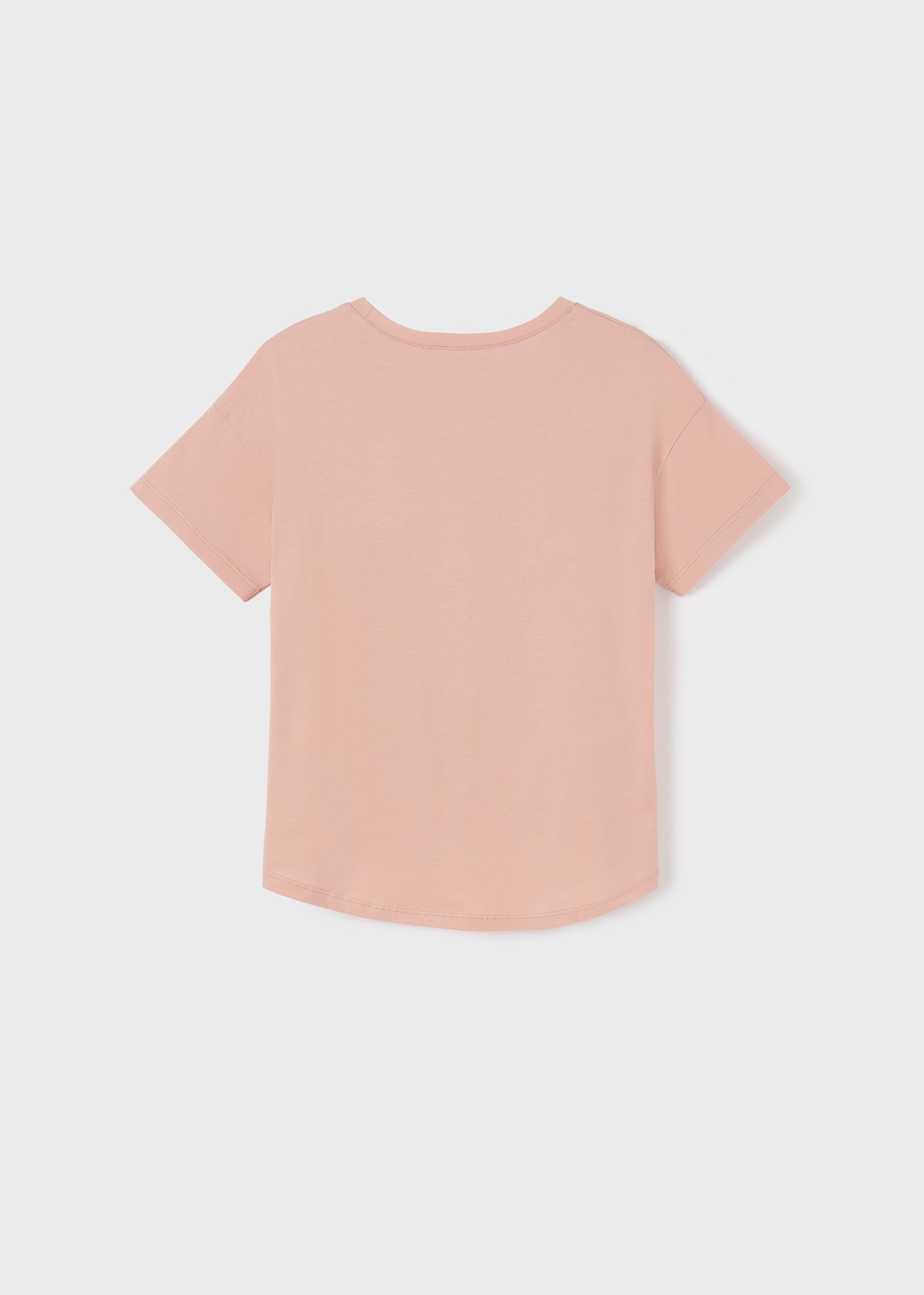 Mayoral Yazlık Kız Kısa Kol T-shirt Pembe
