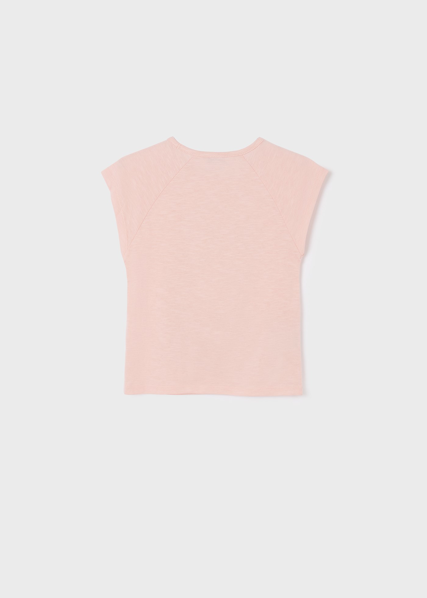 Mayoral Yazlık Kız Kısa Kol T-shirt Pembe
