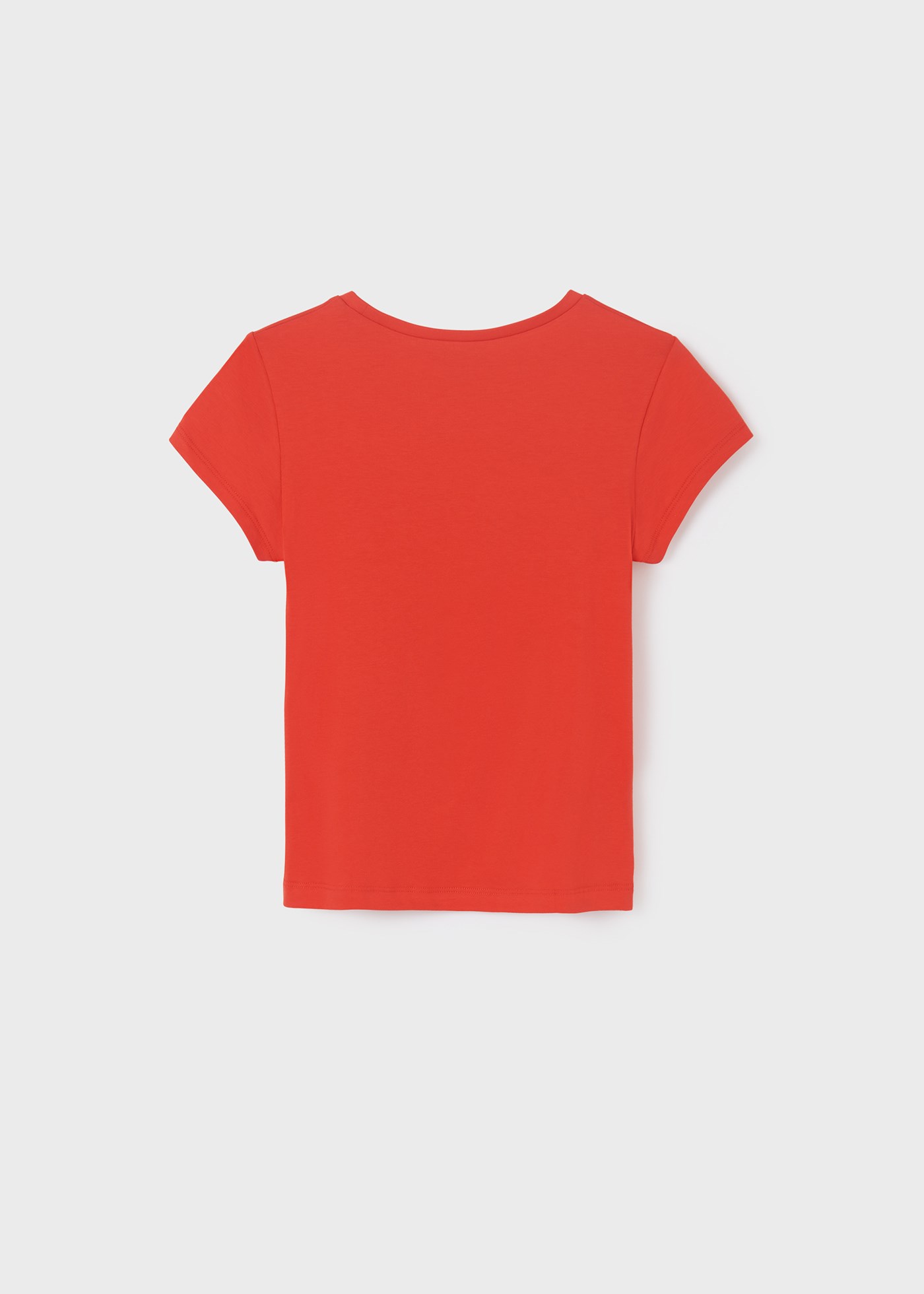 Mayoral Yazlık Kız Kısa Kol T-shirt Kırmızı