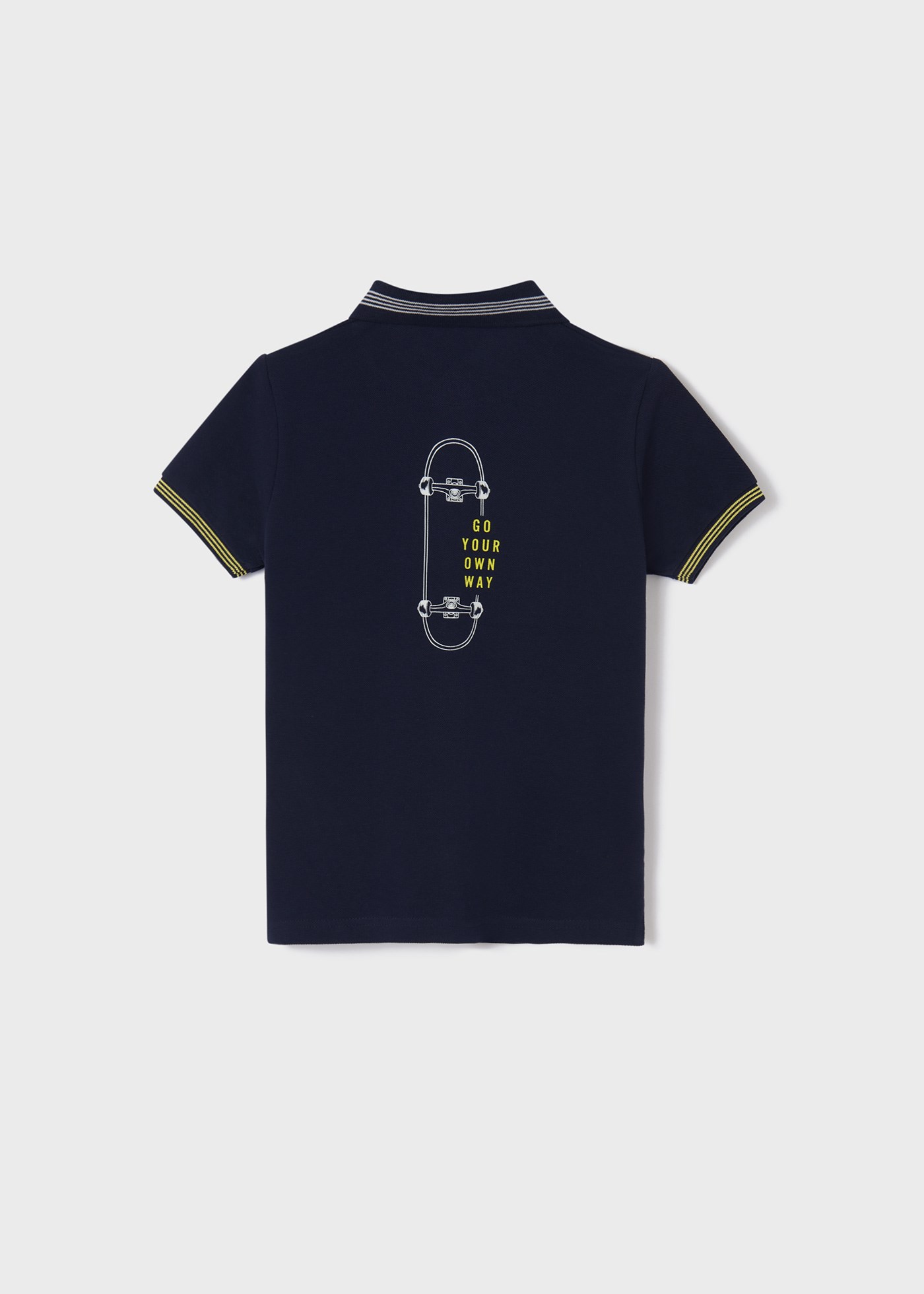 Mayoral Yazlık Erkek Kısa Kol Polo T-shirt Koyu Mavi