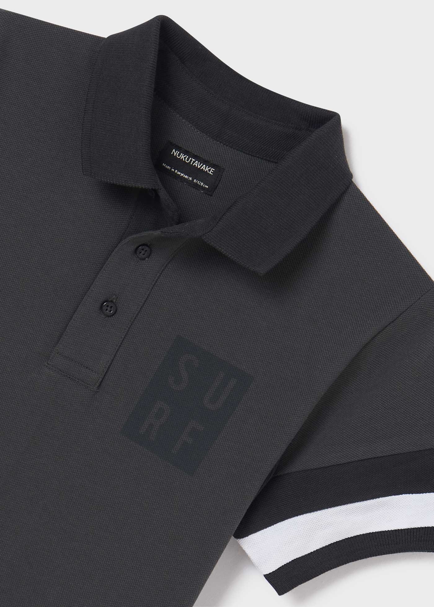 Mayoral Yazlık Erkek Kısa Kol Polo T-shirt Gri