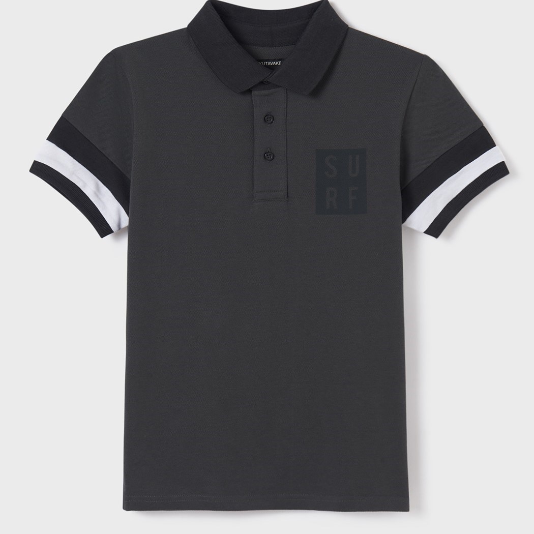 Mayoral Yazlık Erkek Kısa Kol Polo T-shirt Gri