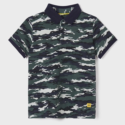 Mayoral Yazlık Erkek Kısa Kol Polo T-shirt Turkuaz