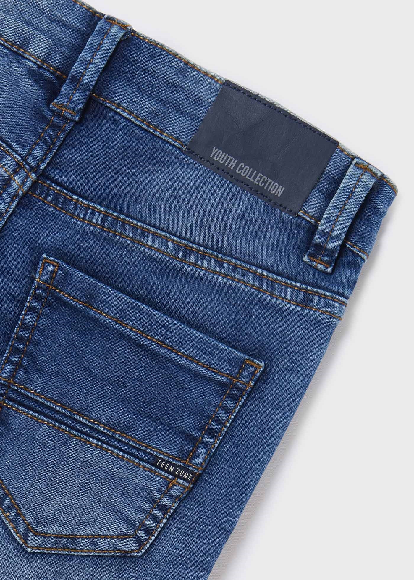 Mayoral Yazlık Erkek Bermuda Denim Şort Mavi