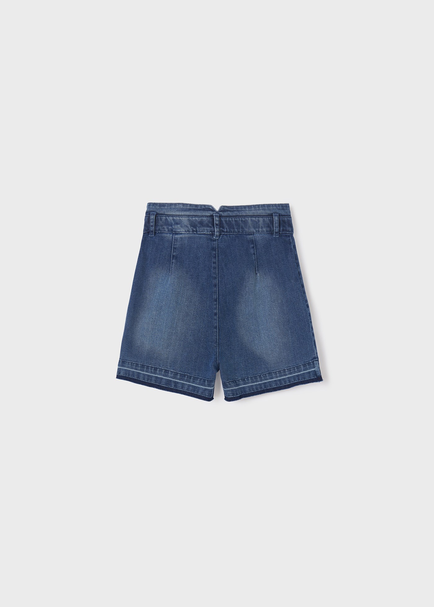 Mayoral Yazlık Kız Denim Şort Gri