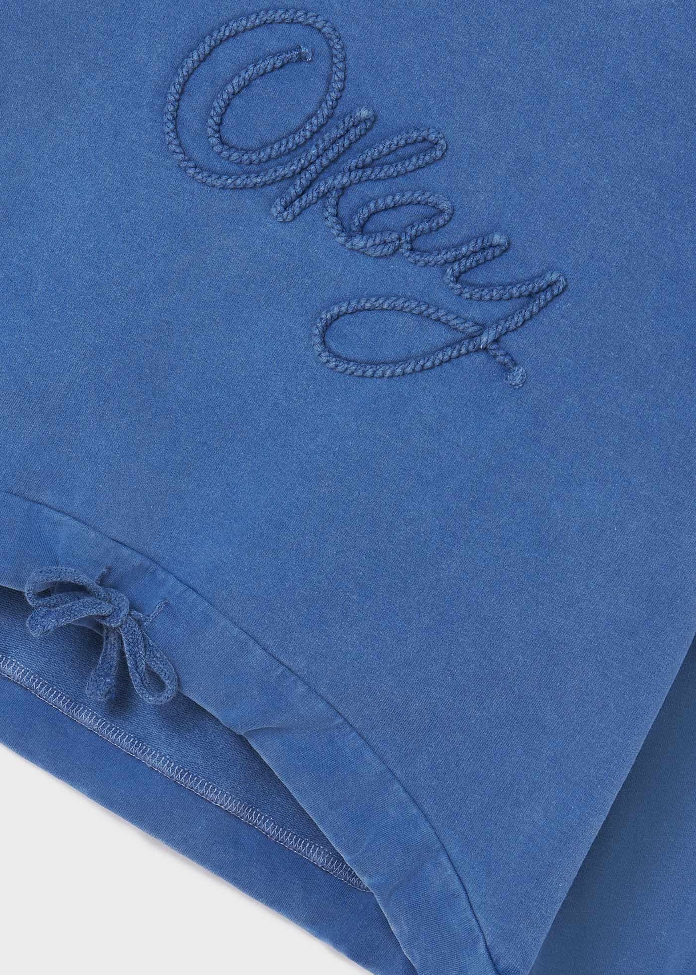 Mayoral Yazlık Kız Uzun Kol S-shirt Mavi
