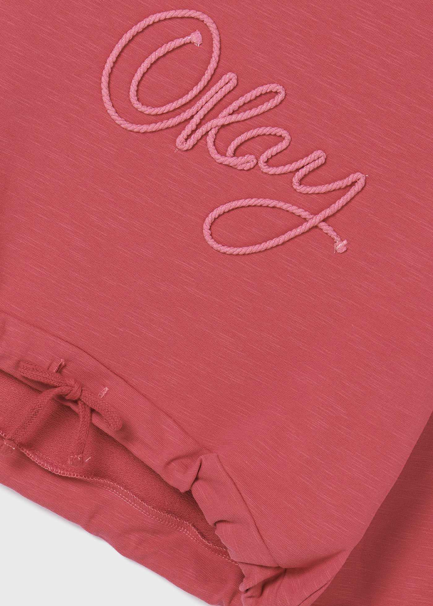 Mayoral Yazlık Kız Uzun Kol S-shirt Pembe