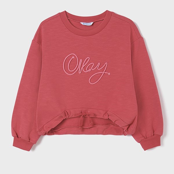Mayoral Yazlık Kız Uzun Kol S-shirt Pembe