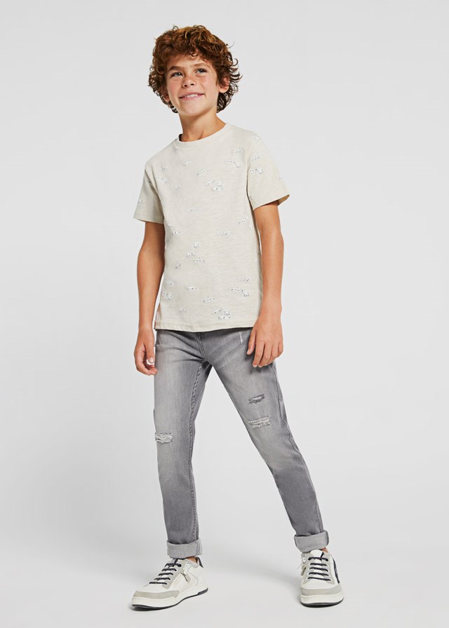 Mayoral Yazlık Erkek SlimFit Denim Pantolon Gri