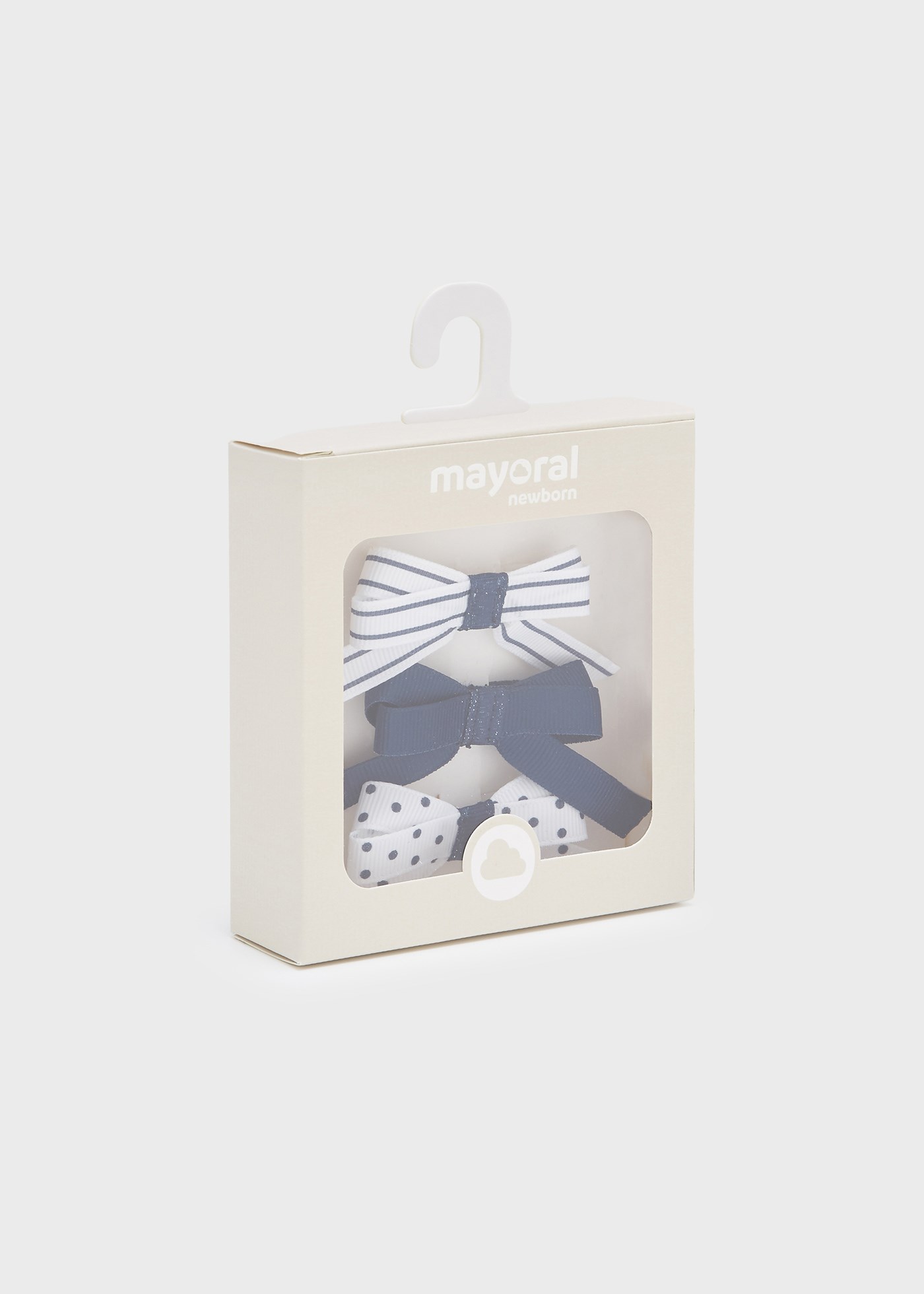 Mayoral Kız Bebek Toka 3'lü Set Mavi 