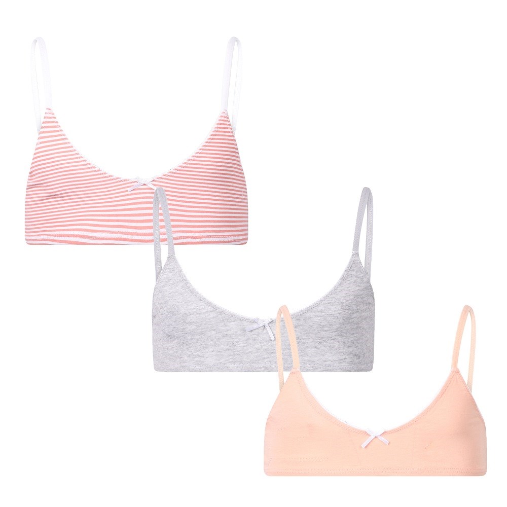 Mayoral Yazlık Kız Bras - Sütyen 3'lü Set Pembe