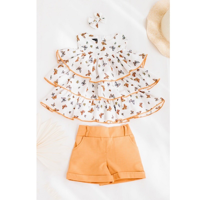 JustBaby Yazlık Bluz Şort Takım Yeşil