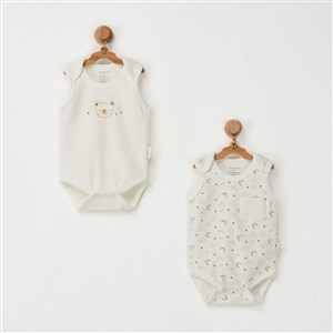Andywawa Erkek Bebek Yazlık Body 2'li Set