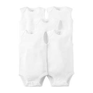 Carter's Yazlık Bebek Kolsuz Body 5'li Set