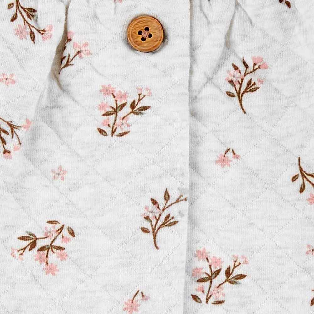 Carters Yazlık Kız Bebek Uzun Kol Body Eşofman Hırka 3'lü Set Pembe