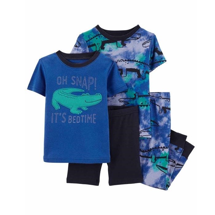 Carter's Yazlık Erkek Çocuk Pijama 4'lü Set