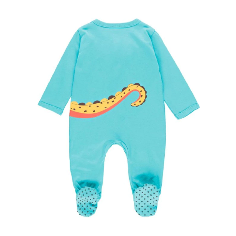 Boboli Yazlık Erkek Bebek Uzun Kol Tulum Mavi