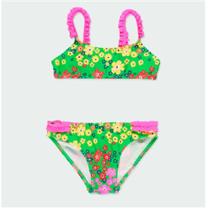 Boboli Yazlık Kız Çocuk Çiçek Desenli Bikini