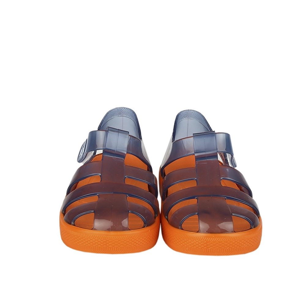 igor Yazlık Çocuk Sandaleti Star Bicolor Navy Orange Turuncu