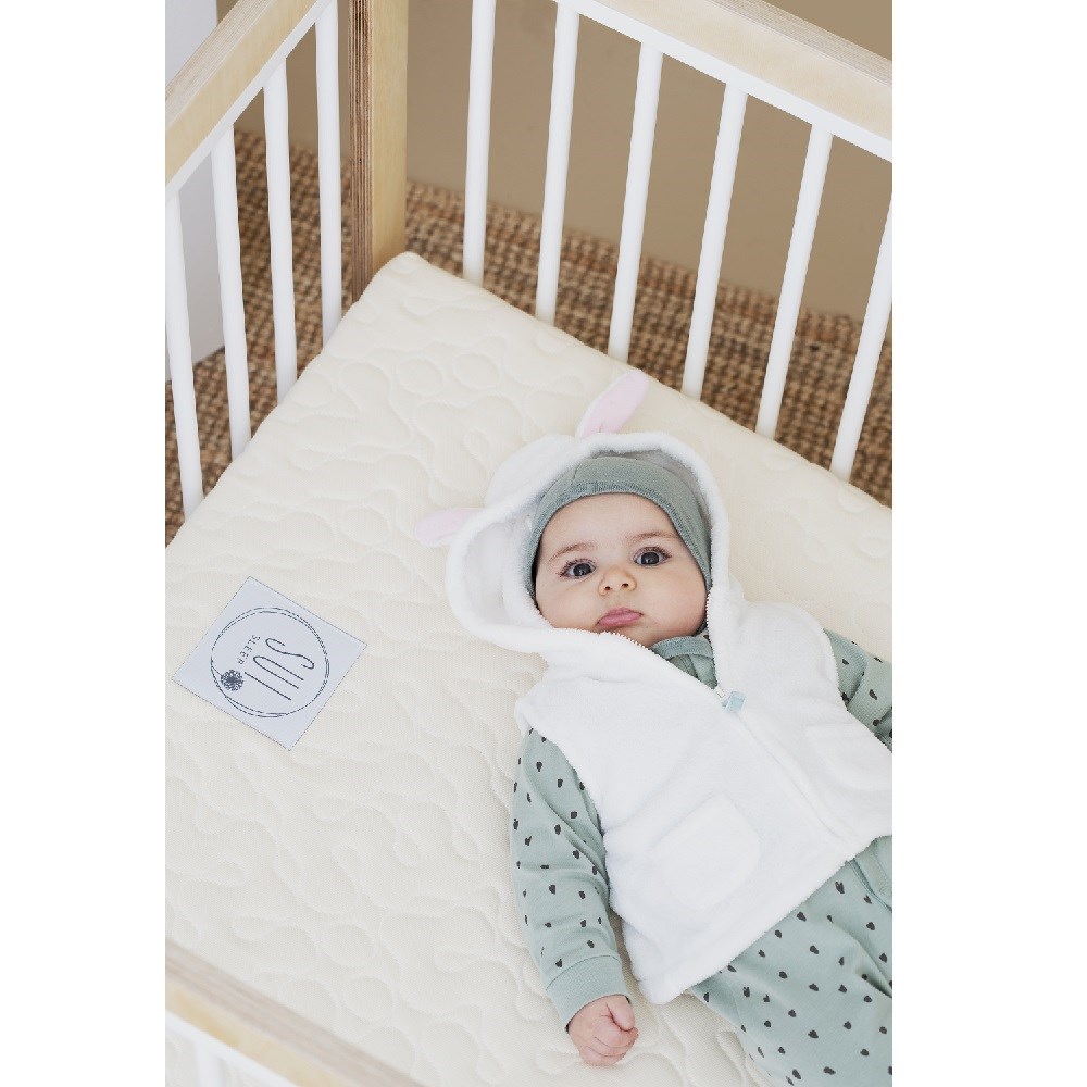 SuiSleep Çift Taraflı Lateks Bebek & Çocuk Yatağı 60x120 cm 