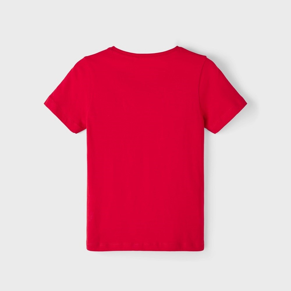 Name It Yazlık Erkek Kısa Kol T-shirt Kırmızı